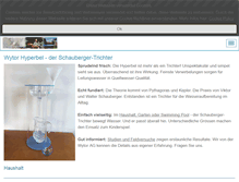 Tablet Screenshot of hyperbel.ch